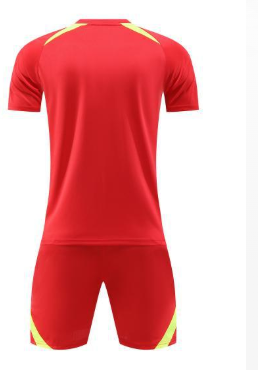 Quick-Dry Sports Jersey Set - Red
