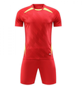 Quick-Dry Sports Jersey Set - Red